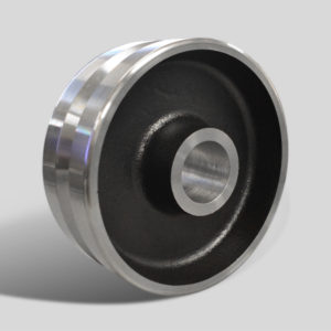 caster-concepts-forged-steel-v-groove-wheel, Conveyor Concepts, track wheel