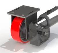 Caster Concepts Drive Casters are perfect for loads over 4,000 lbs. that require two or more people to move.