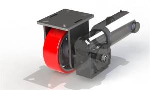 Caster Concepts Drive Casters are perfect for loads over 4,000 lbs. that require two or more people to move.
